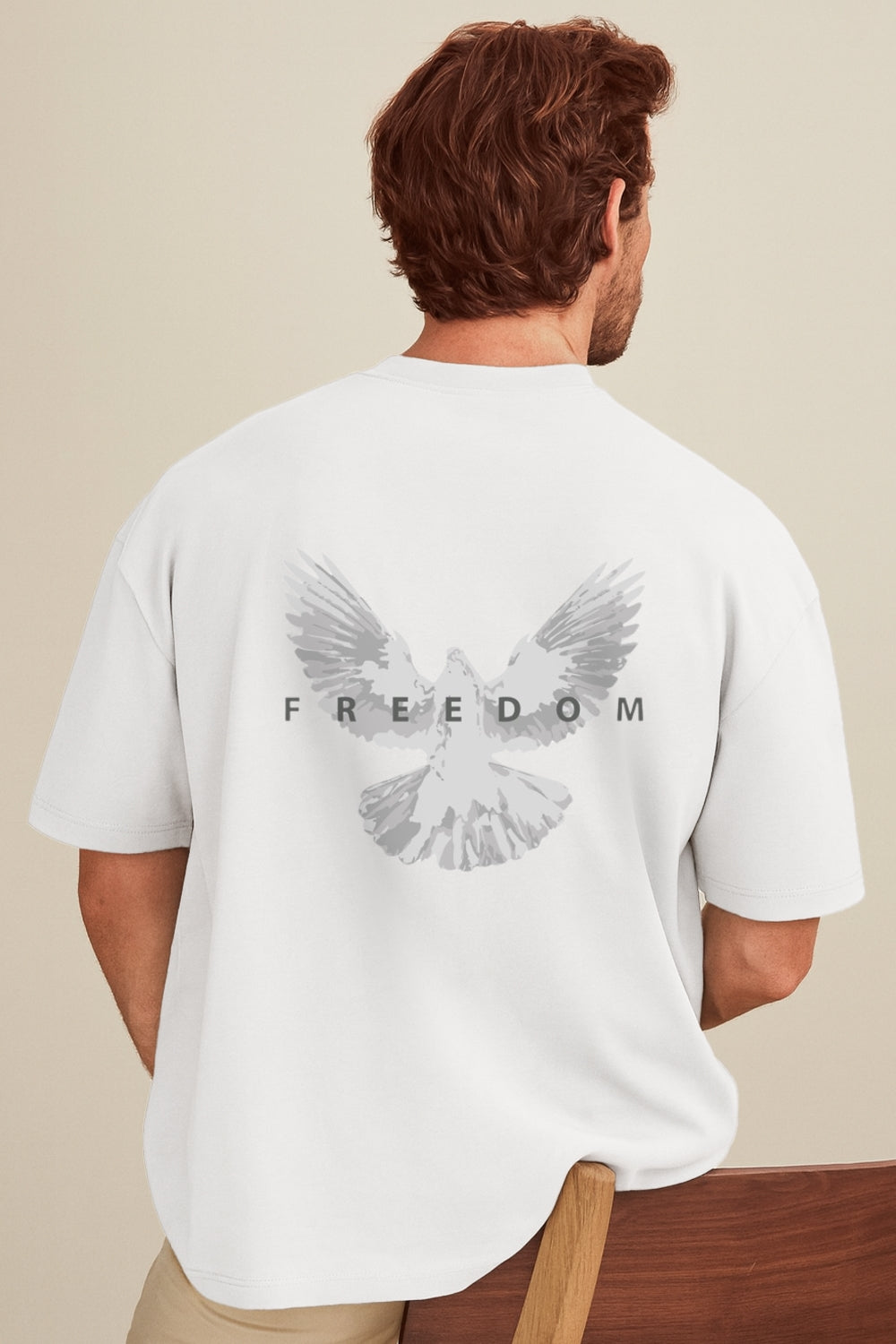 Freedom Oversized T-Shirt – Nobero - Main Image