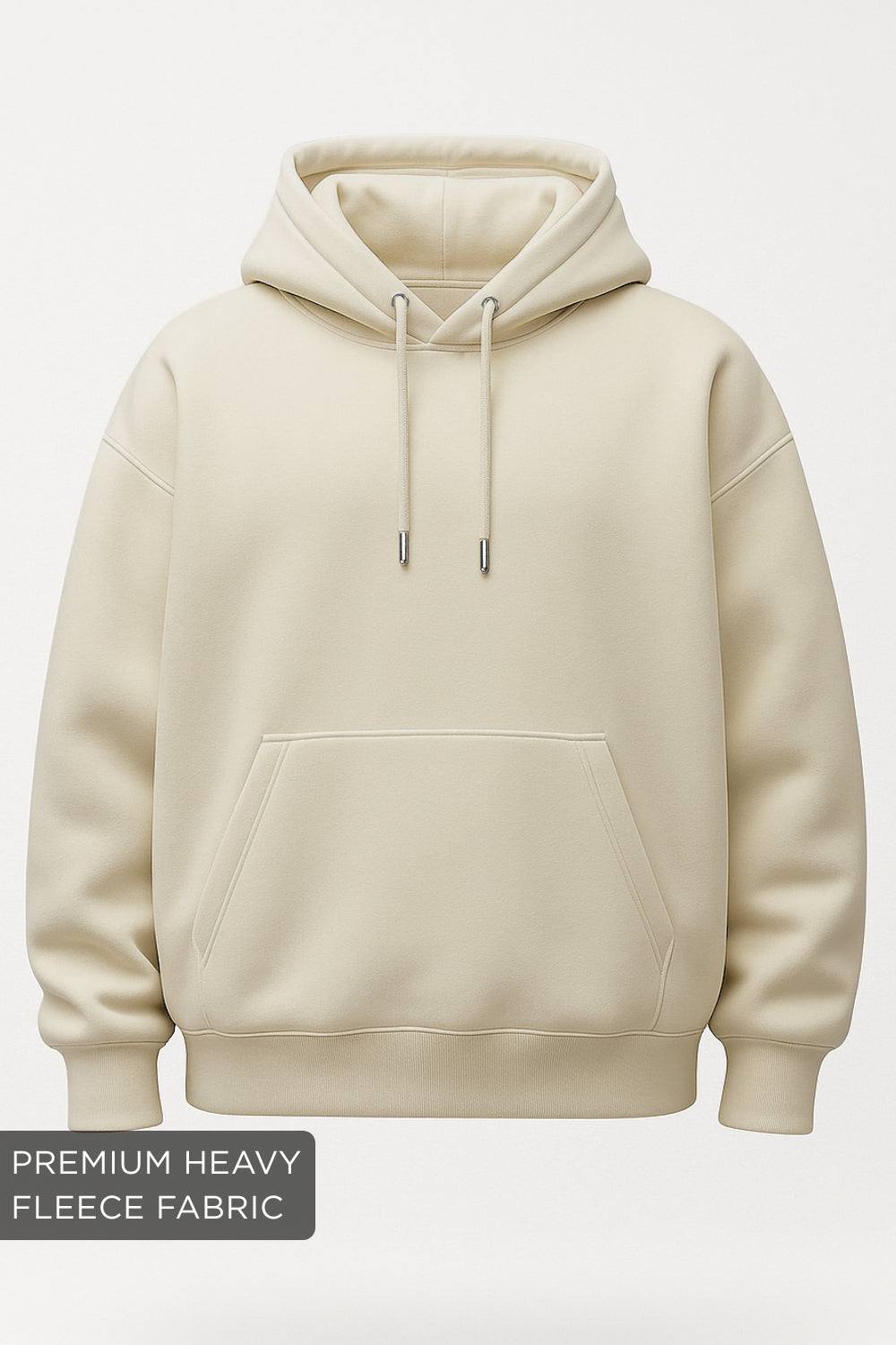 Nobero Heavy Fleece Oversized Hoodie1