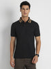 Striped Collar Polo T-Shirt