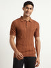 Oxford Textured Polo T-Shirt