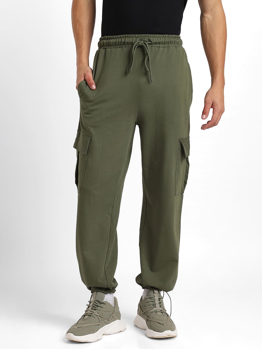 Oversized Cargo Trackpants