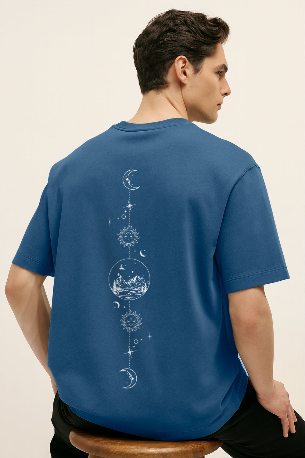Lunar Echo Oversized T-Shirt