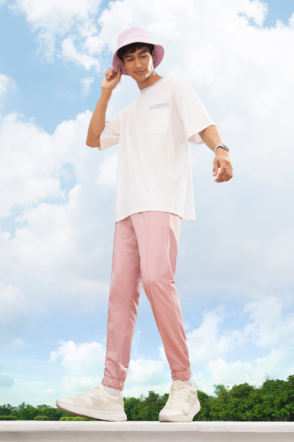Oversized Pin-Tuck Co-ord
