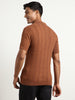 Oxford Textured Polo T-Shirt