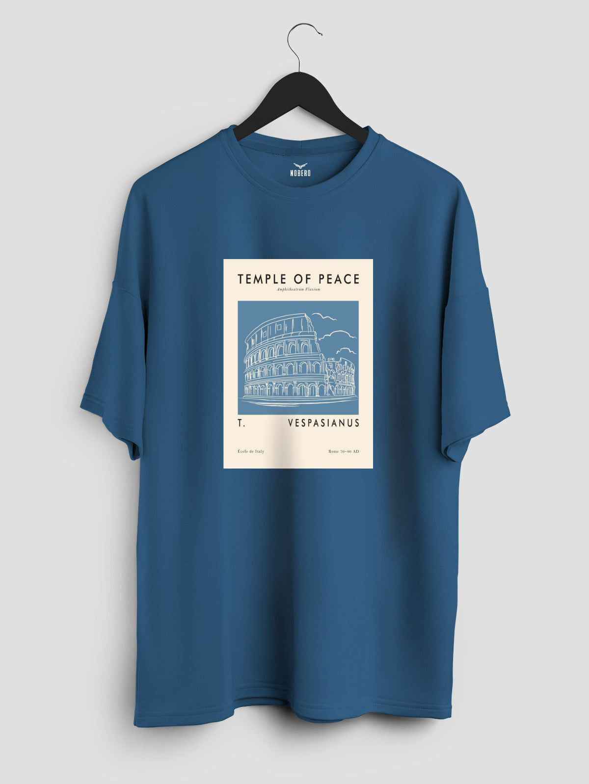 Temple of Peace Oversized T-Shirt