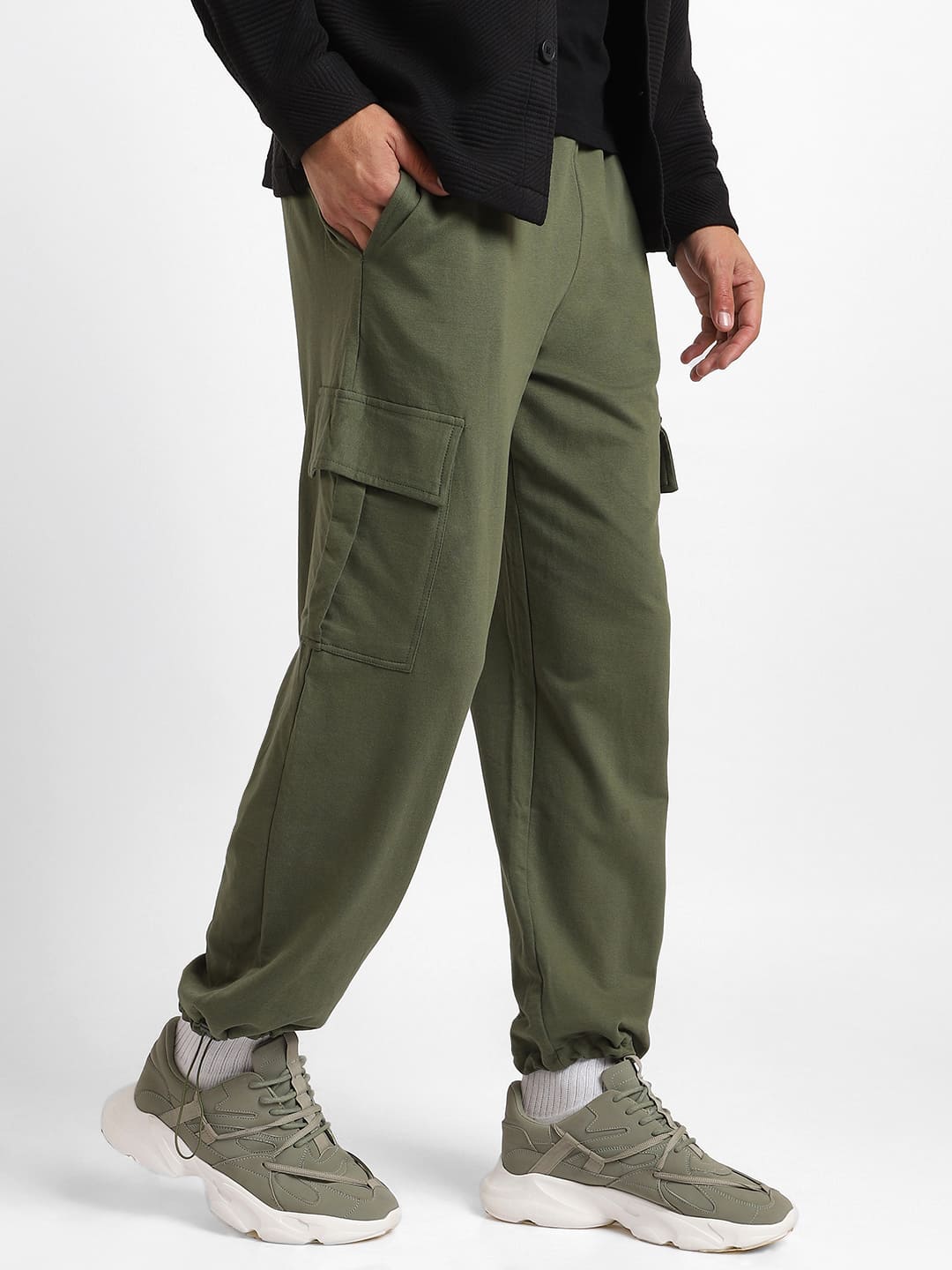 Oversized Cargo Trackpants