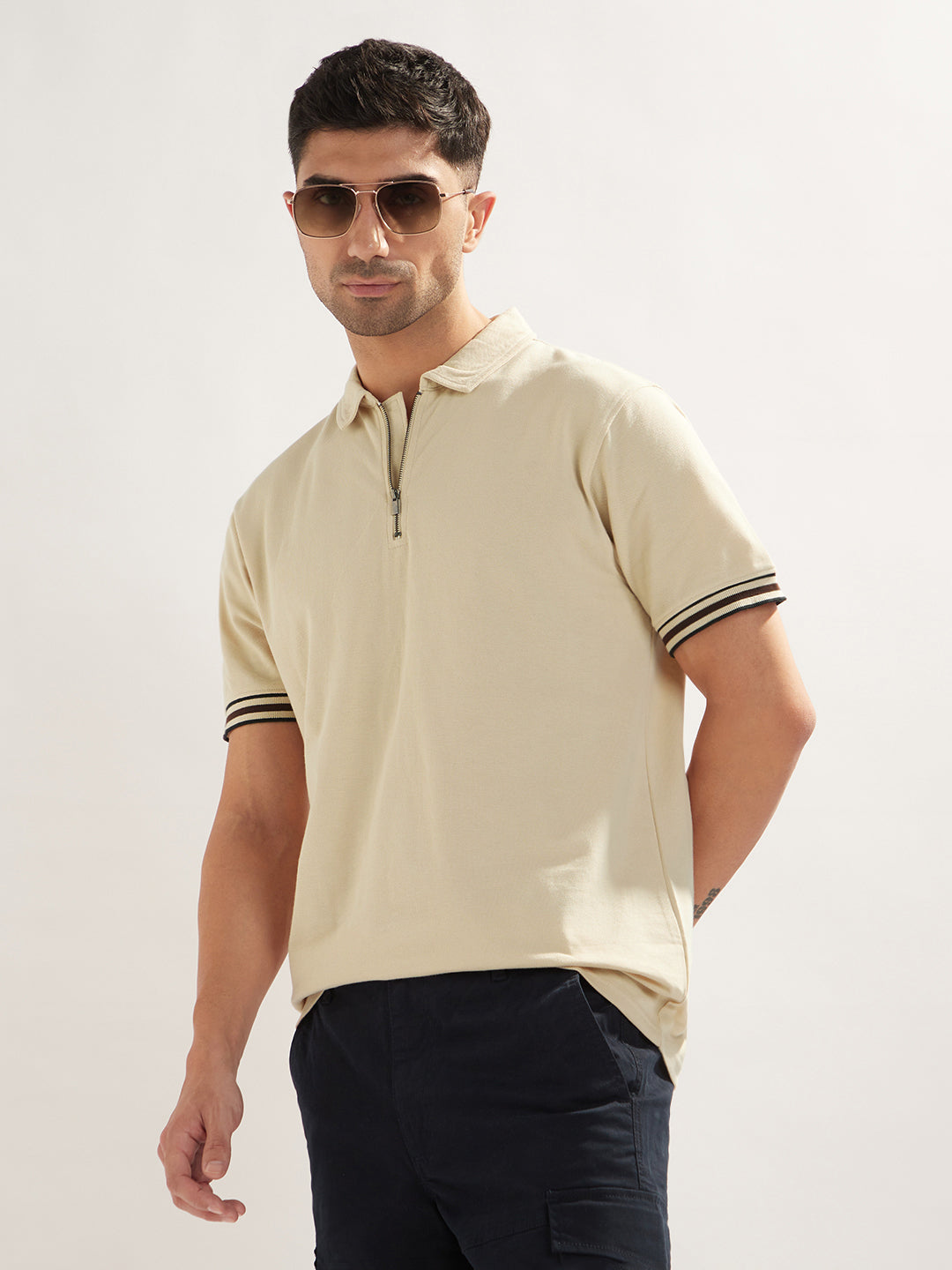 Sandstone Edge Polo T-Shirt