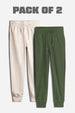 2-Pack Zip Pocket Joggers