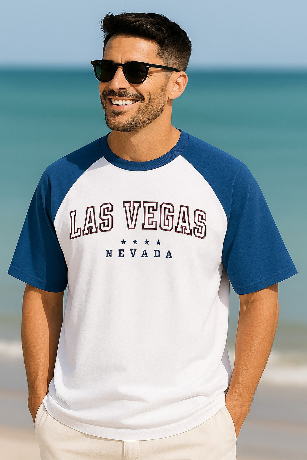 LAS VEGAS Oversized T-Shirt – Nobero
