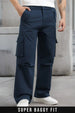 Baggy Fit Woven Cargo Pants