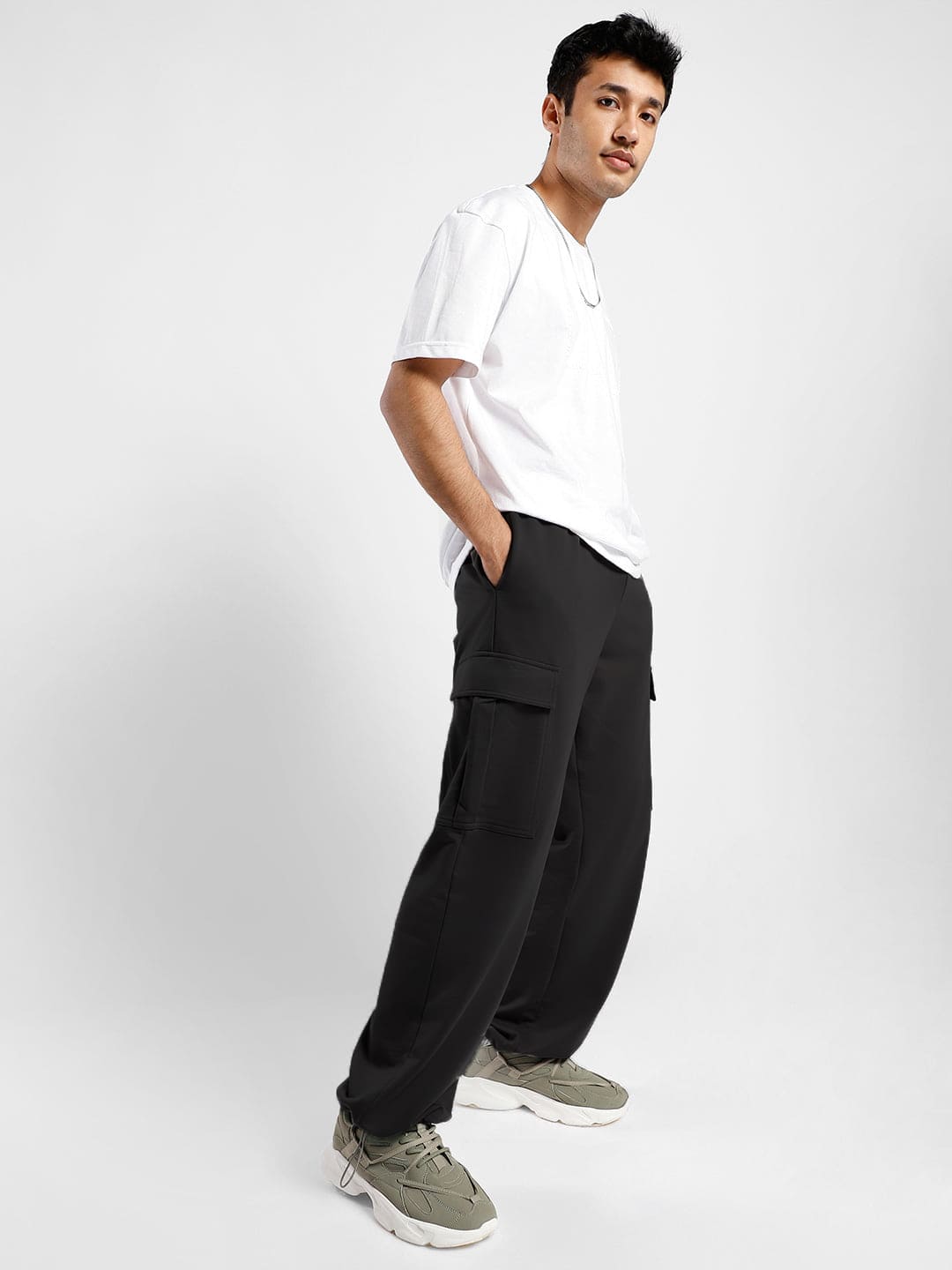 Oversized Cargo Trackpants