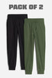 2-Pack Zip Pocket Joggers