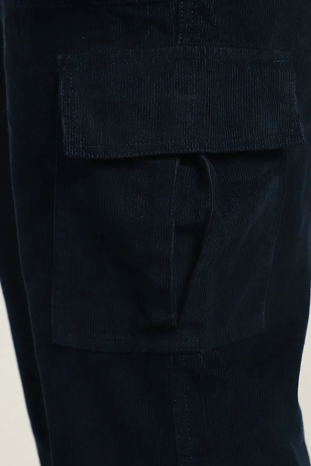Corduroy Woven Cargo Pants