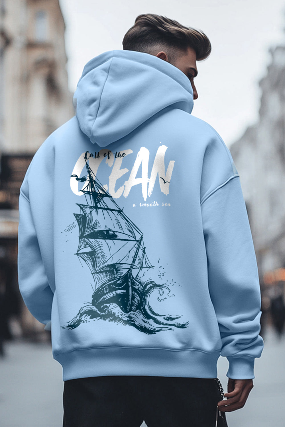 Call of the Ocean Oversized Hoodie – Nobero