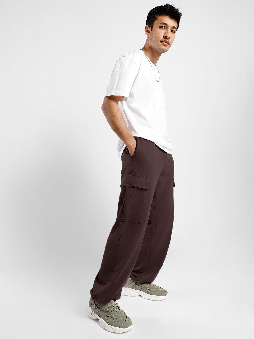 Oversized Cargo Trackpants