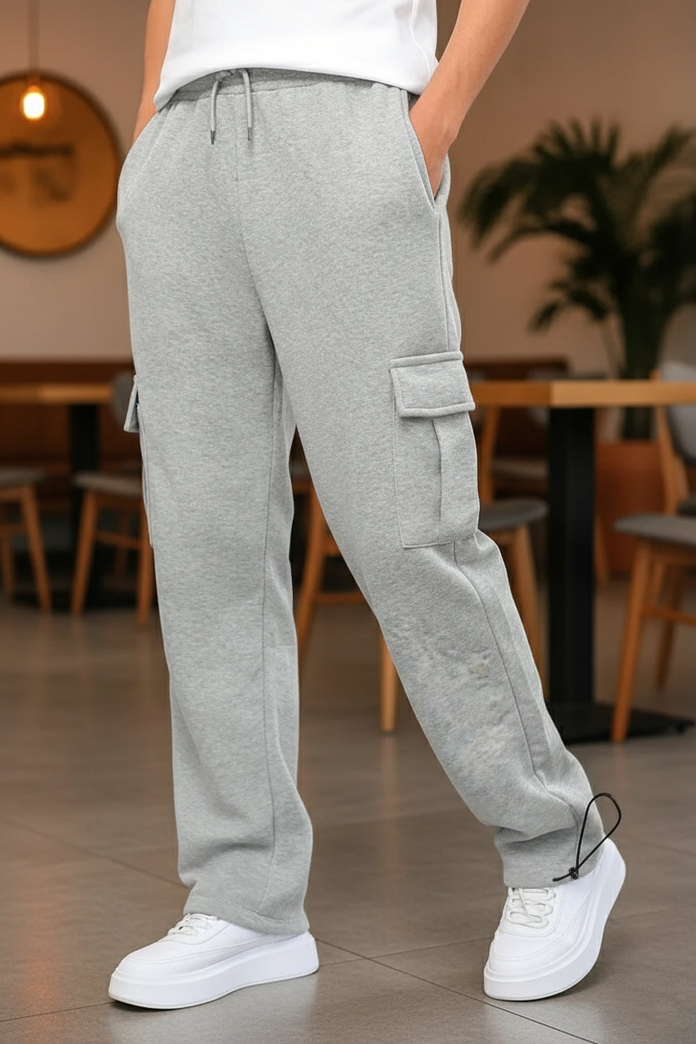 Oversized Cargo Trackpants