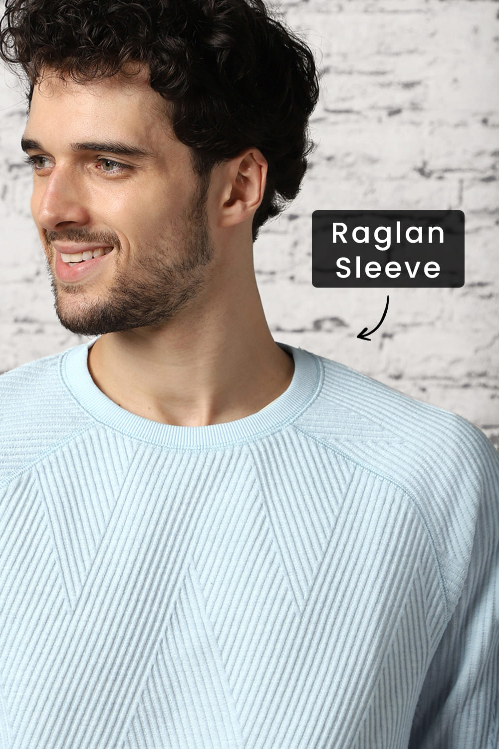 Raglan Quilted Sweatshirts