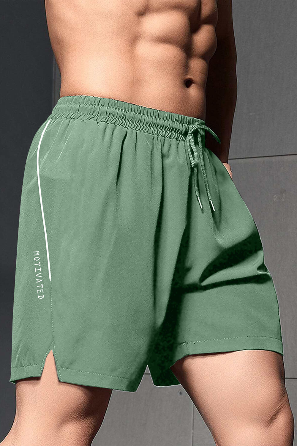 Jade Motivated Printed Shorts