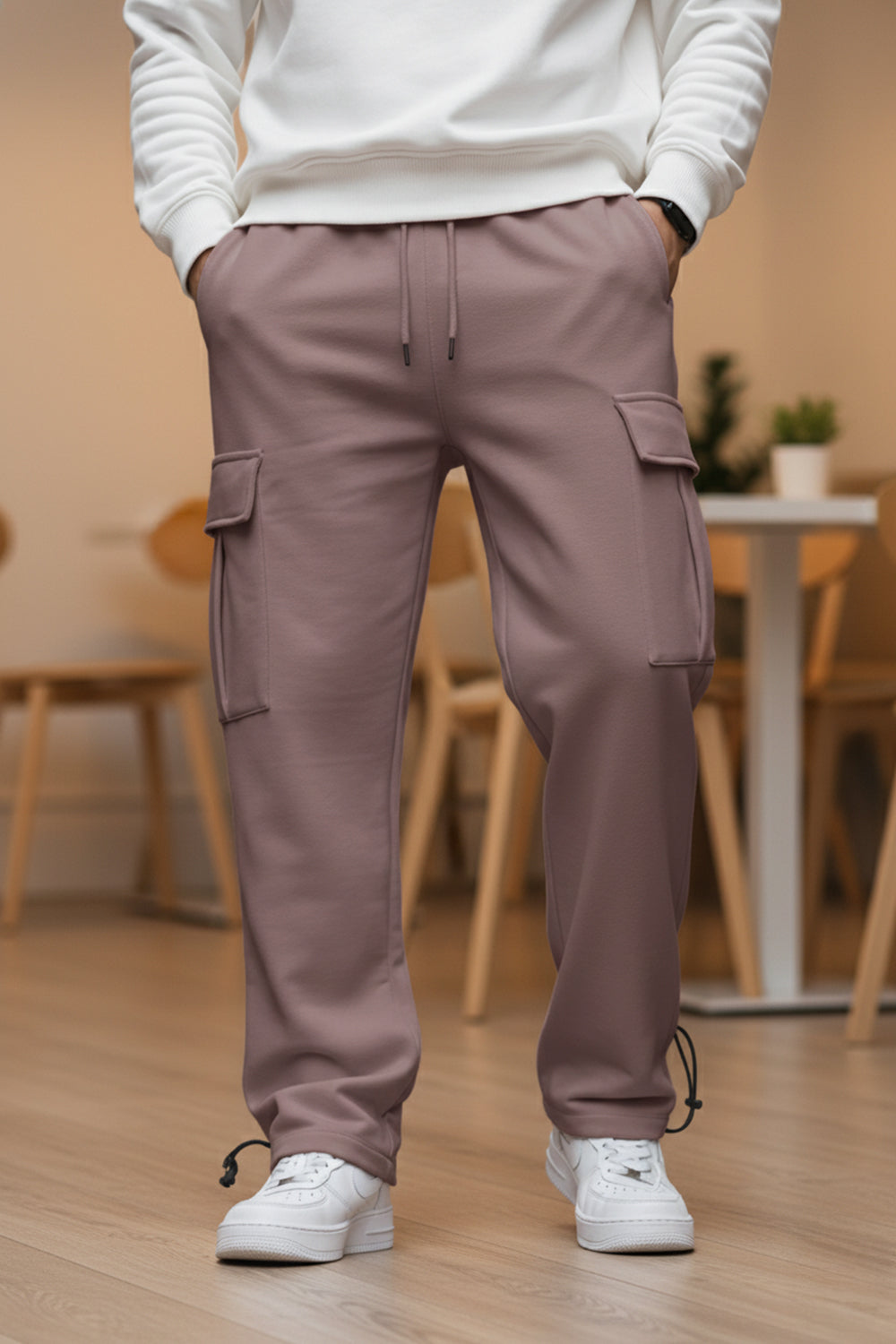Oversized Cargo Trackpants