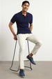 Oxford Textured Polo T-Shirt