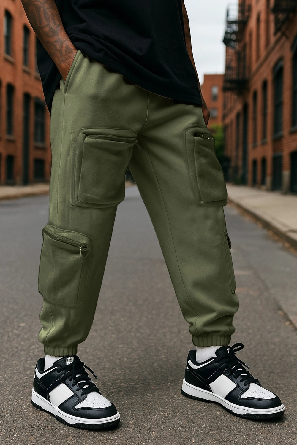 Oversized Cargo Pocket Joggers