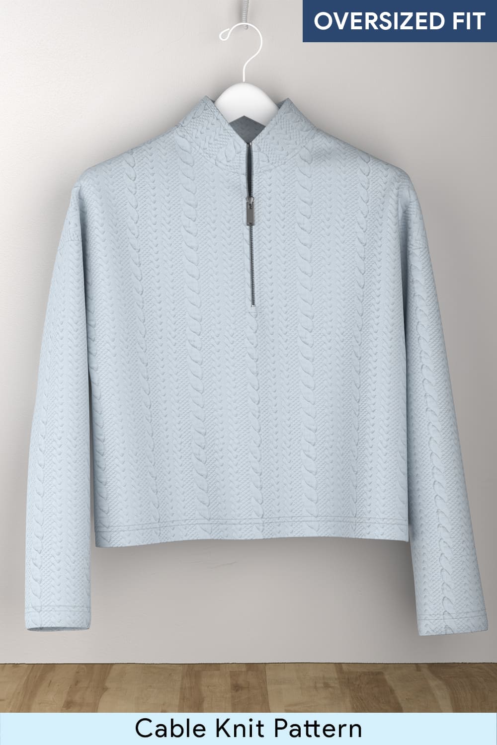 Quilted Sweatshirt Premium Quality Free Shipping – Nobero