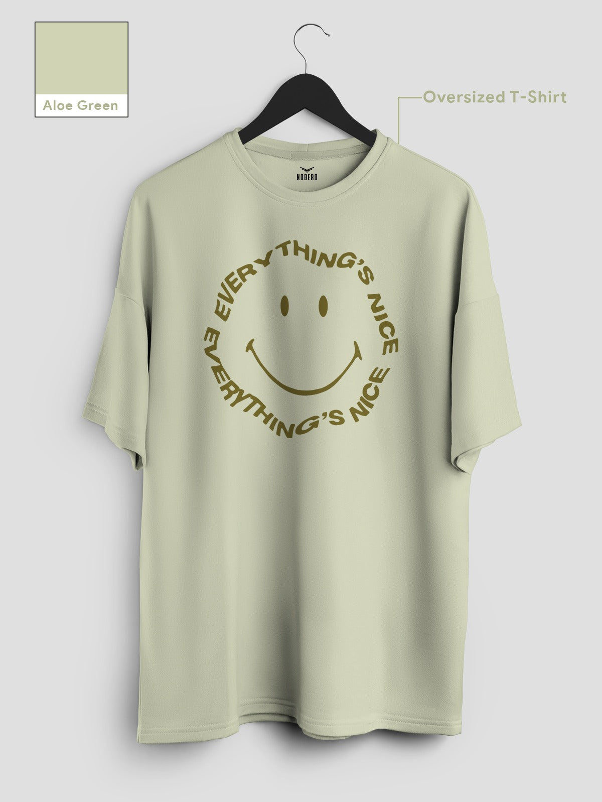 Everything's Nice Oversized T-Shirt – Nobero