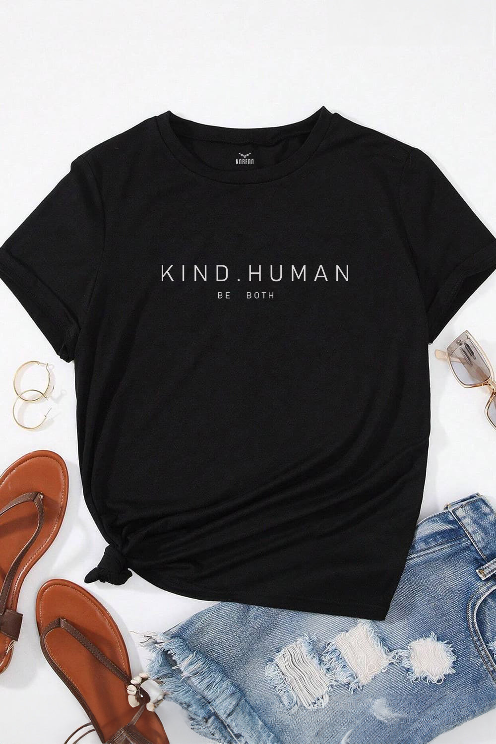 Boyfriend Kind Human Classic Fit T-Shirt