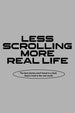 Less Scrolling Oversized T-Shirt