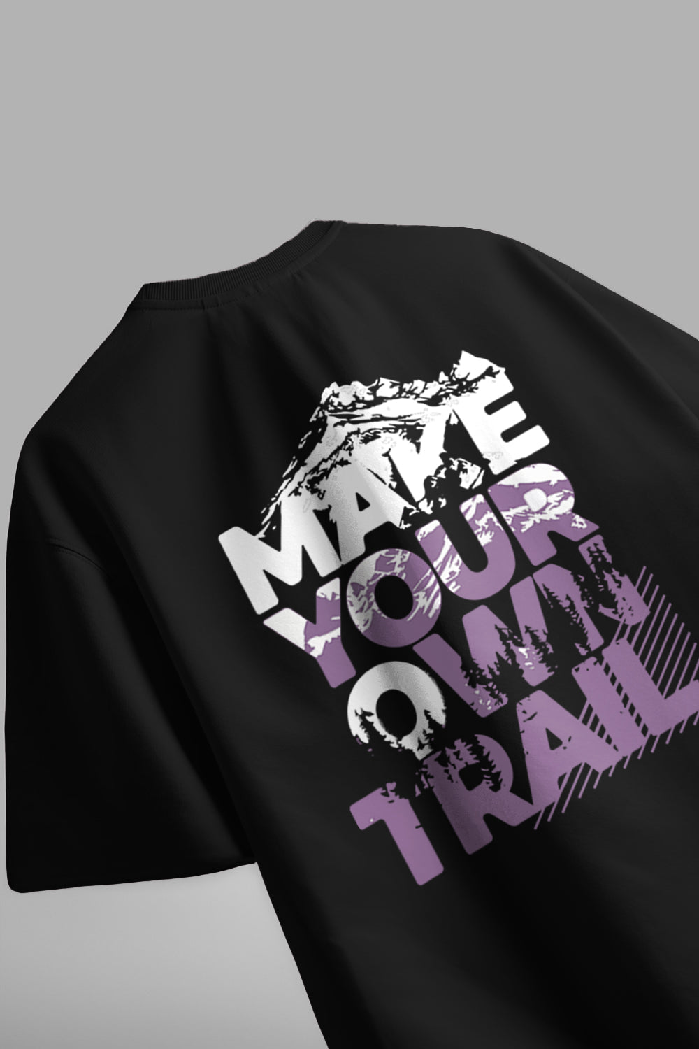 Make your Own Trail Oversized T-Shirt