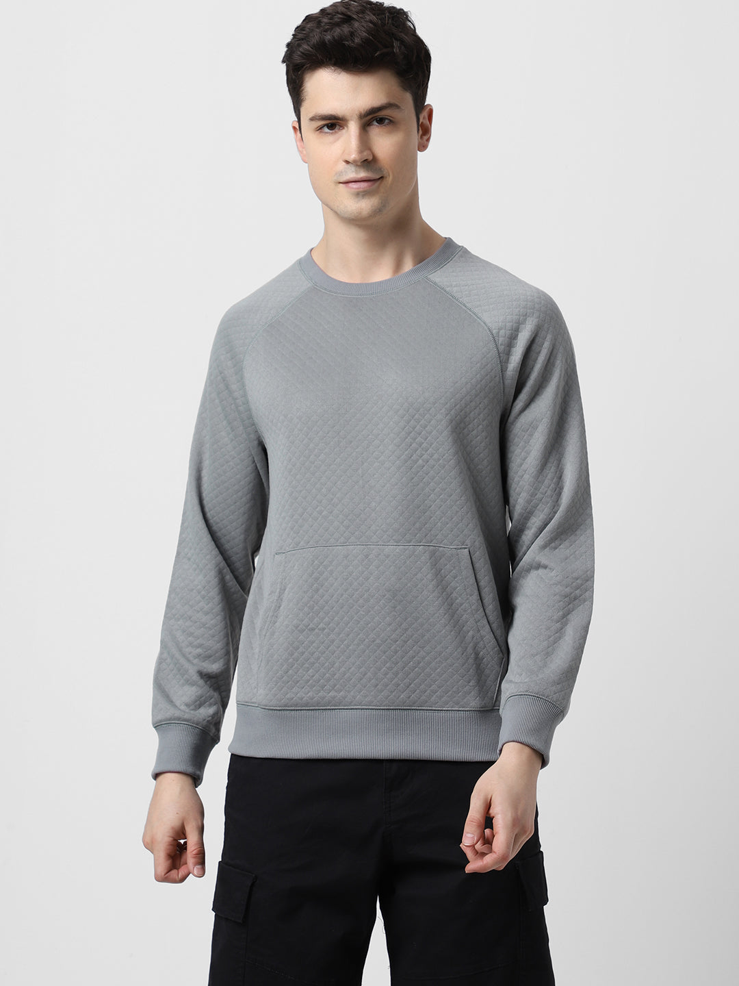 Raglan Quilted Sweatshirts