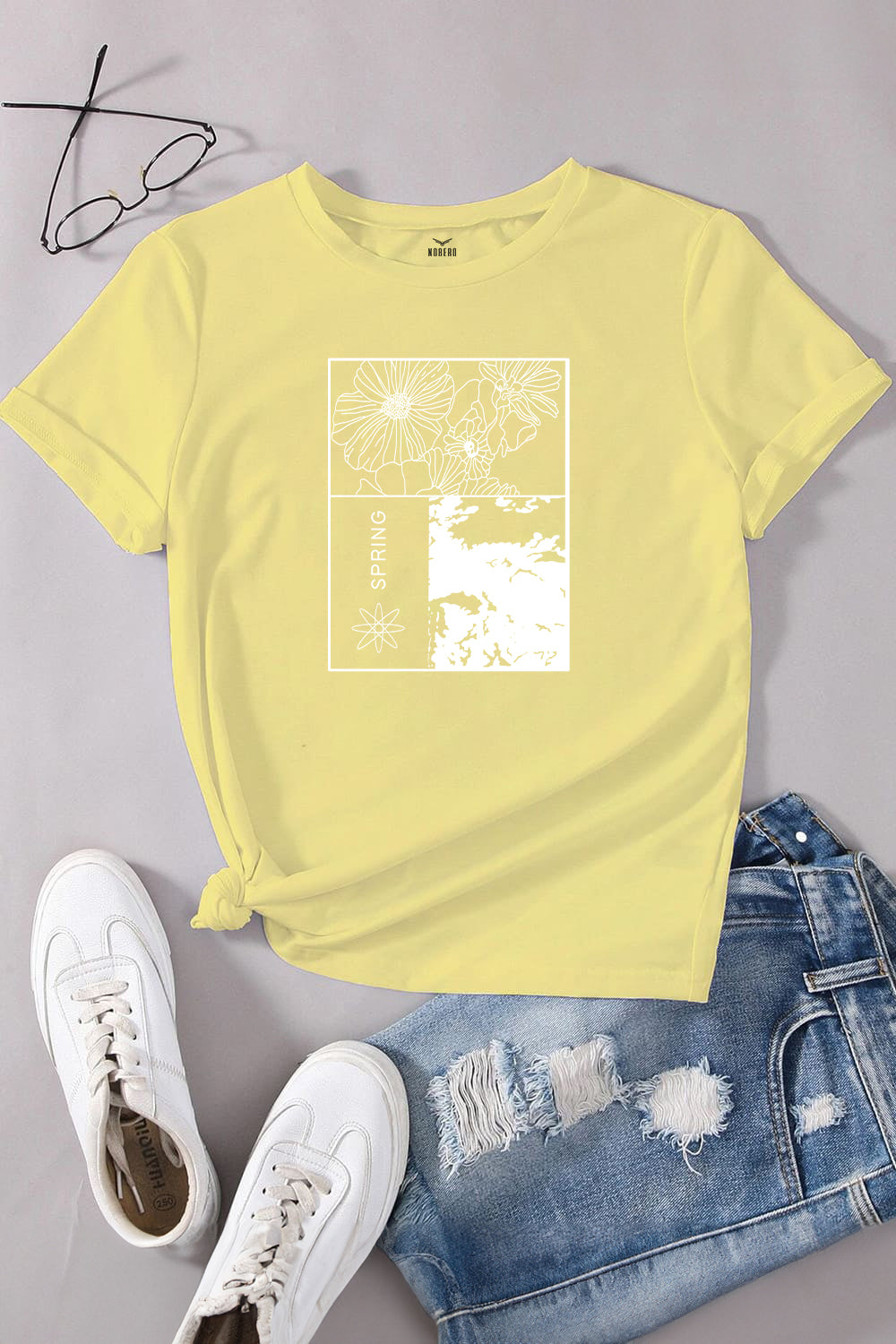 Boyfriend Spring Pineapple Classic Fit T-Shirt