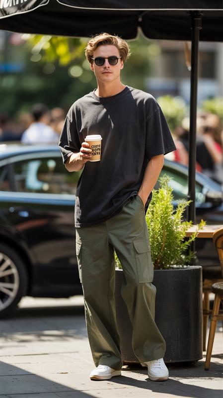 Black T Shirt Combination Pant 