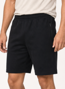 Shorts with Zip Pocket