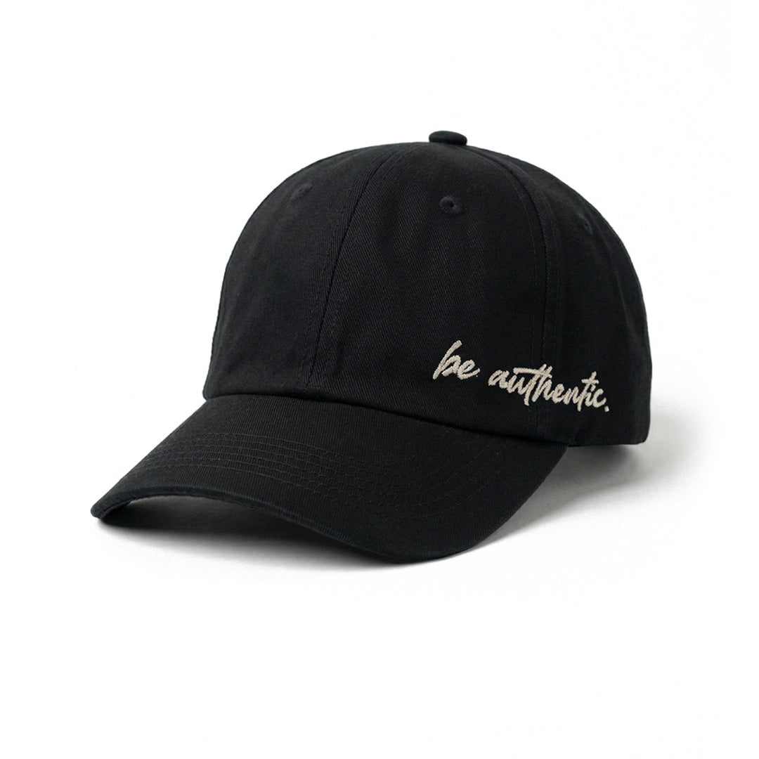 Authentic Script Baseball Cap