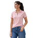 Johnny Collar Women Polo T-shirt