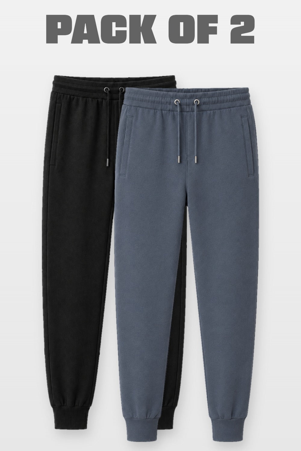2-Pack Zip Pocket Joggers