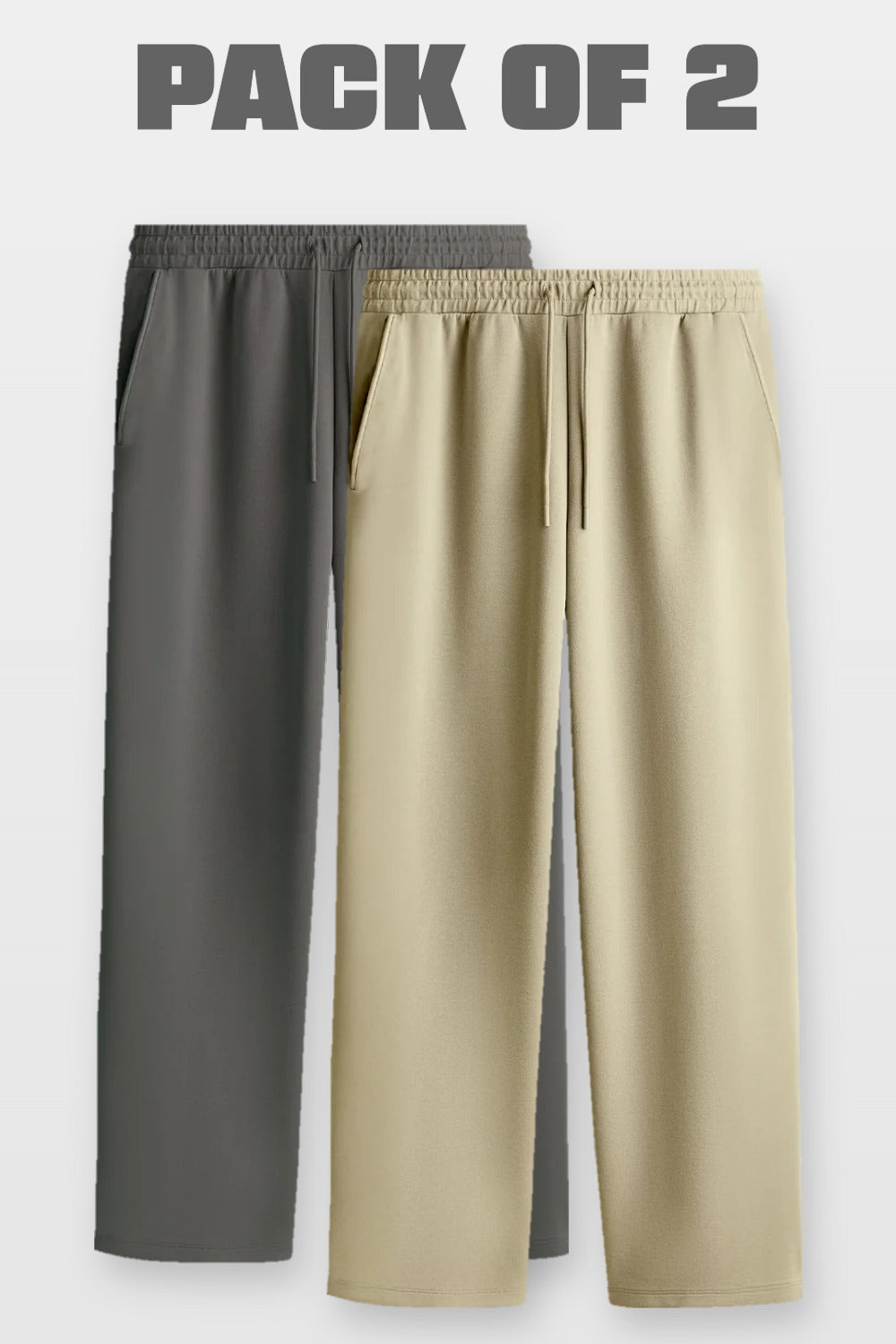 2-Pack Classic Straight Fit Joggers
