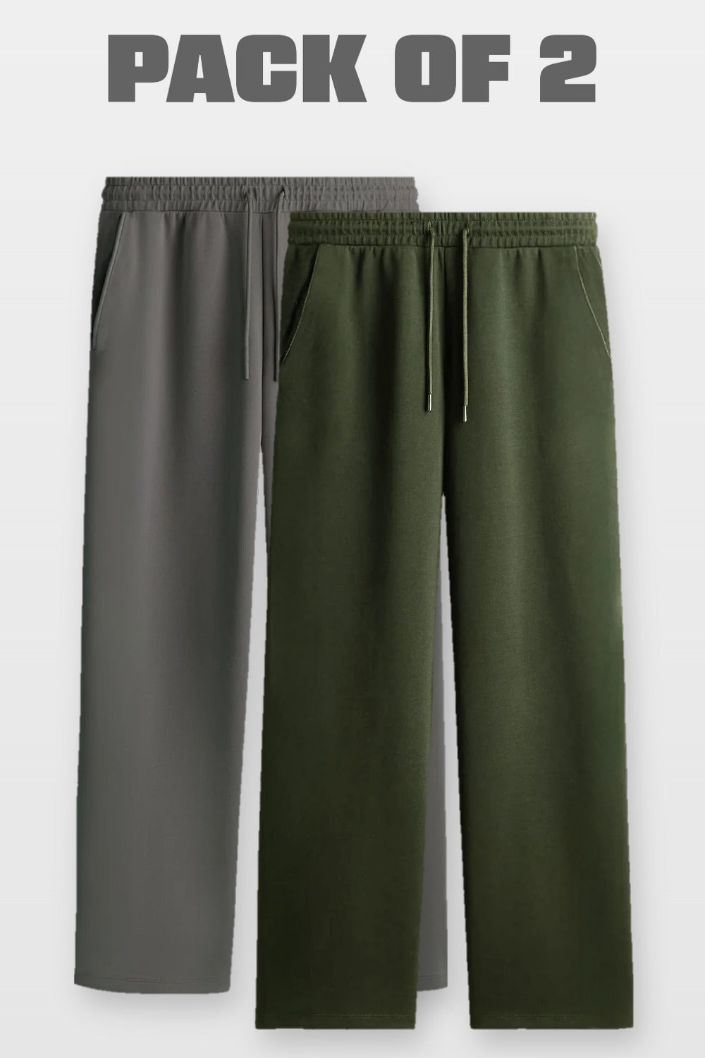 2-Pack Classic Straight Fit Joggers
