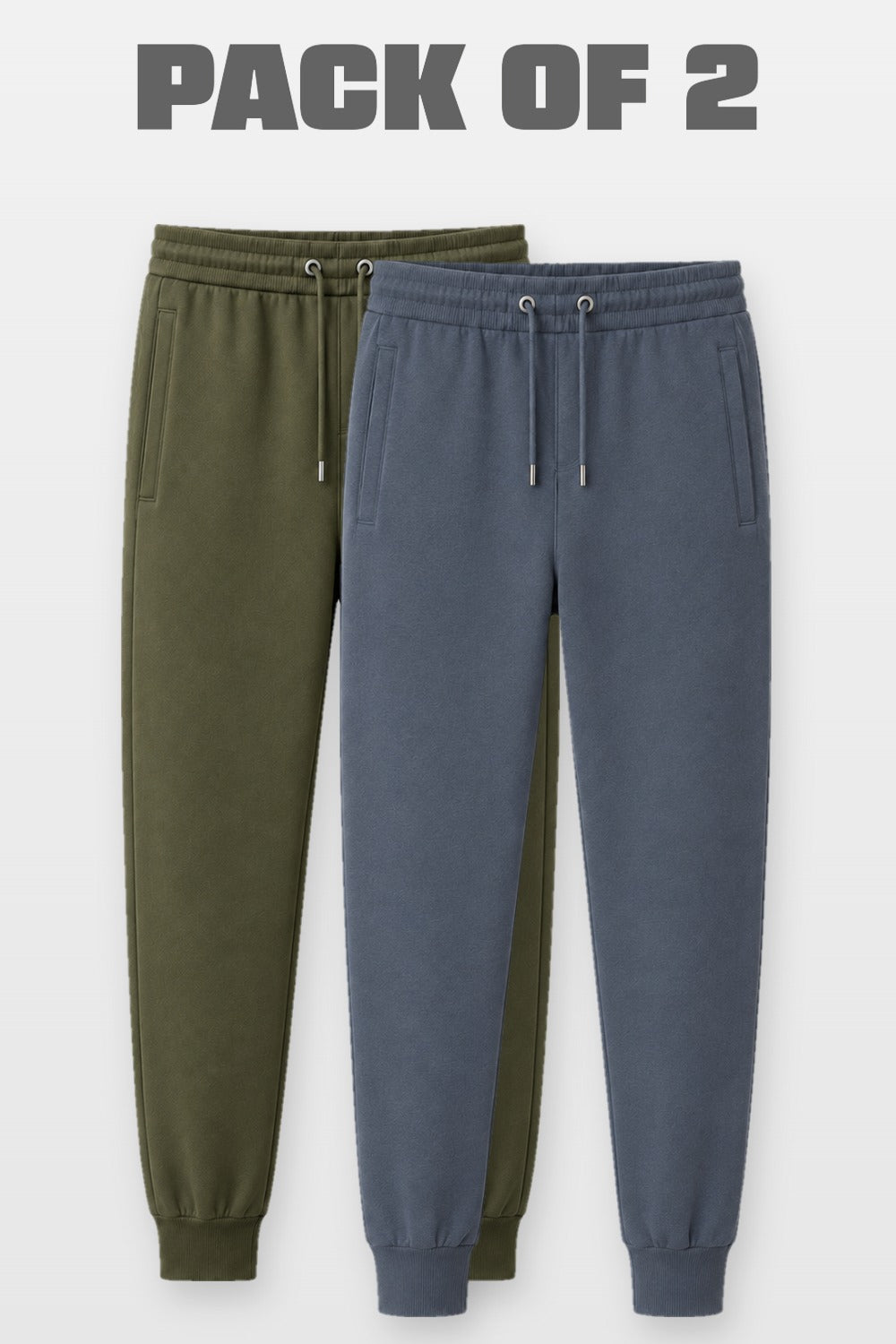 2-Pack Zip Pocket Joggers