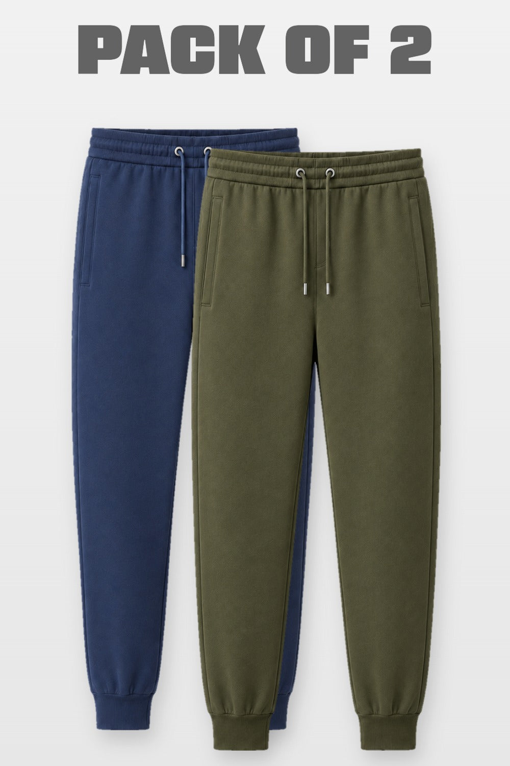 2-Pack Zip Pocket Joggers