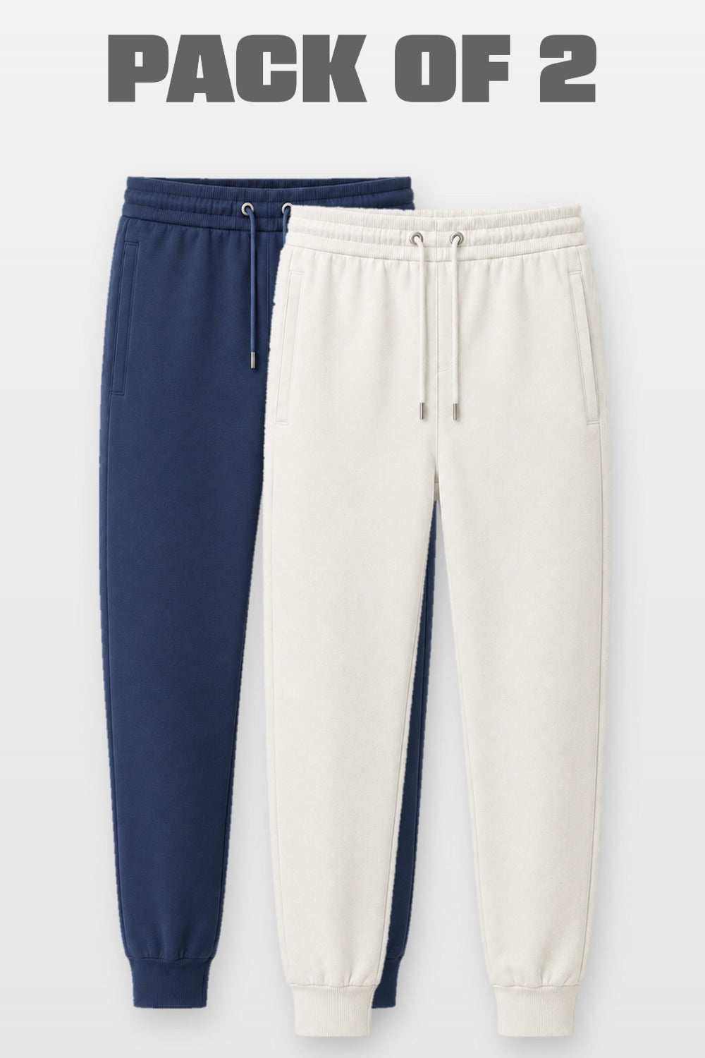 2-Pack Zip Pocket Joggers