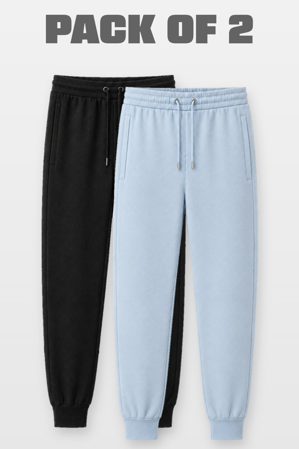 2-Pack Zip Pocket Joggers