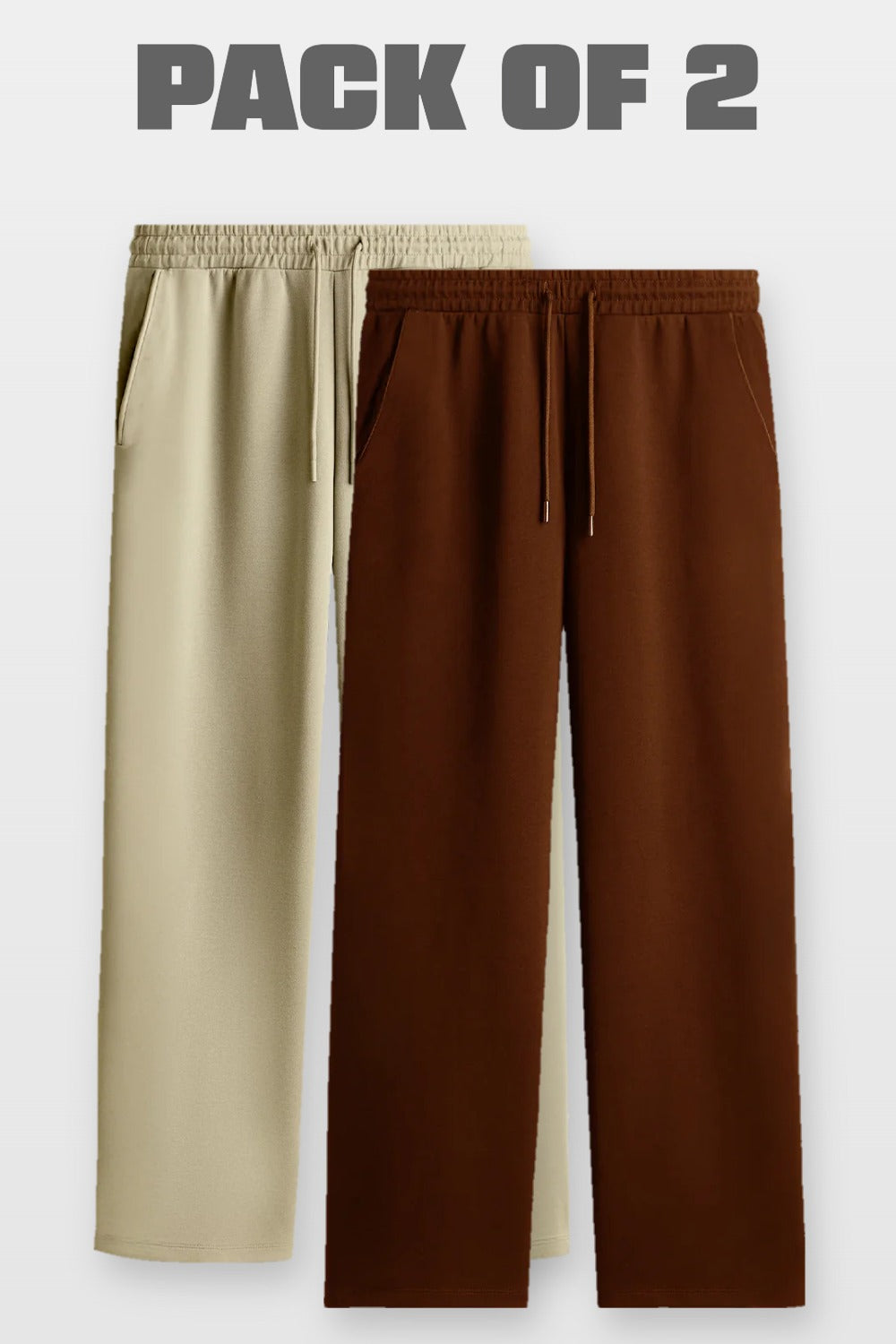 2-Pack Classic Straight Fit Joggers