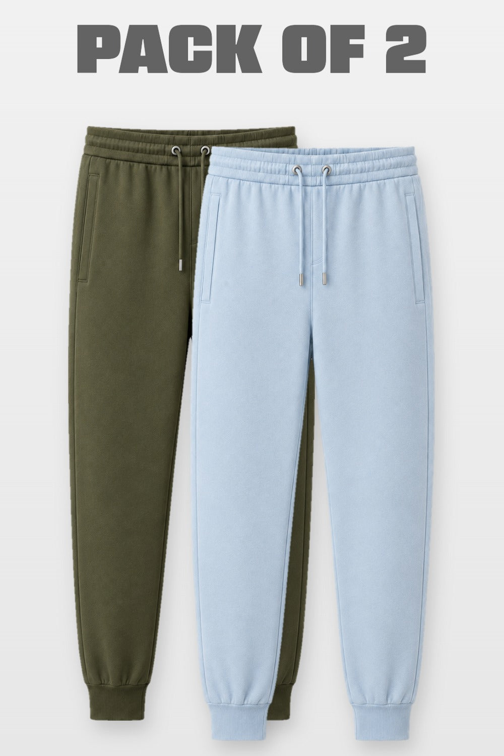 2-Pack Zip Pocket Joggers