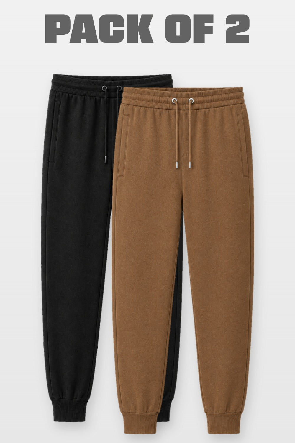 2-Pack Zip Pocket Joggers