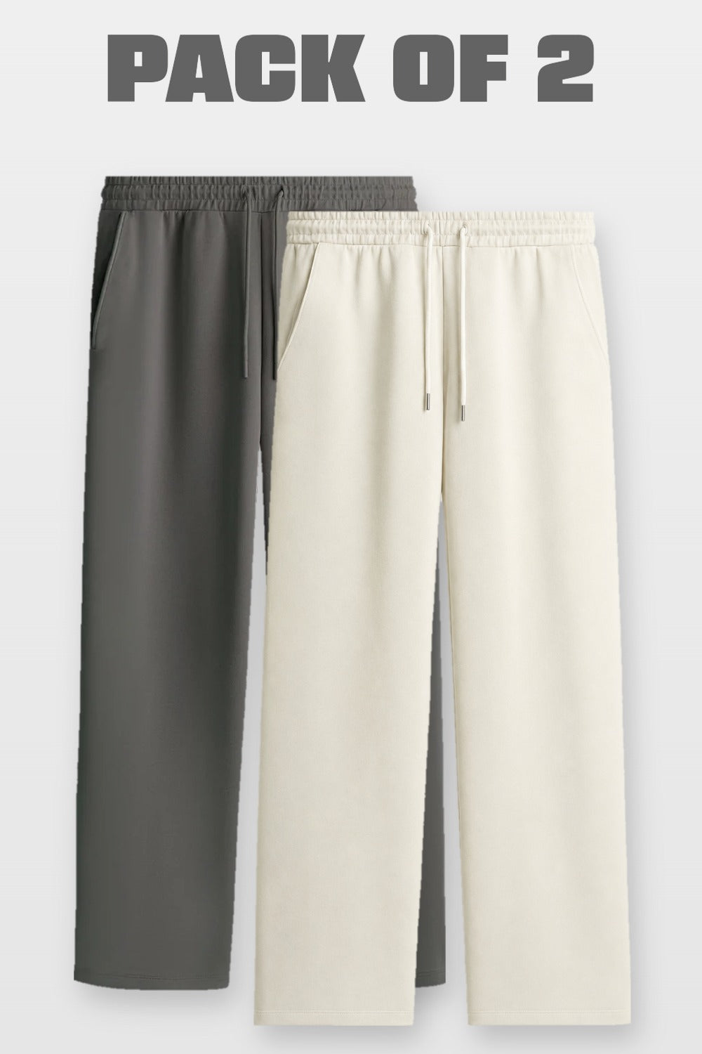2-Pack Classic Straight Fit Joggers