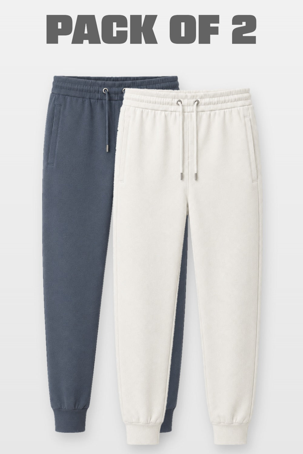 2-Pack Zip Pocket Joggers