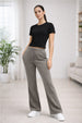 Flared Terry Pants