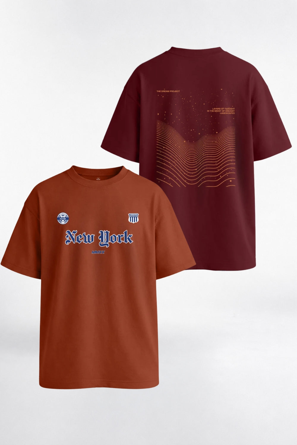 Oversized Tees - 2-Pack